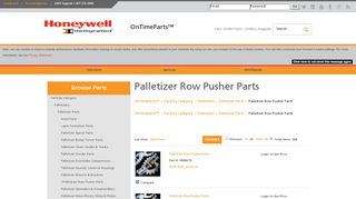 
                            13. OnTimeParts™:Palletizer Row Pusher Parts
