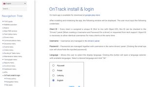 
                            5. OnTrack install & login – FMS documentation