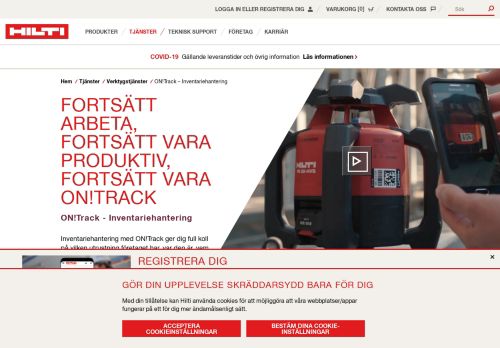 
                            2. ON!Track – Inventariehantering - Hilti Sverige