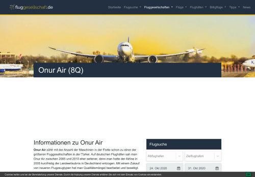 
                            9. Onur Air    (8Q) - Gepäckregeln und Infos - Fluggesellschaft.de