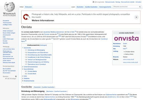 
                            7. Onvista – Wikipedia