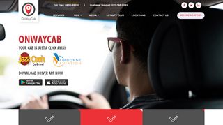 
                            5. OnWay Cab | Book with the best Car Booking App in Pakistan