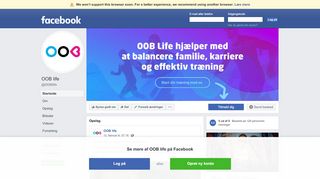 
                            3. OOB life - Startside | Facebook