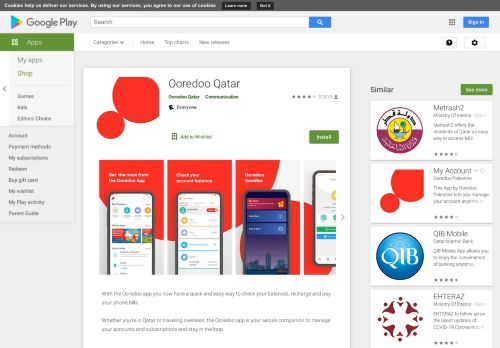 
                            13. Ooredoo Qatar - Apps on Google Play