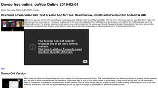 
                            12. Oovoo free online. ooVoo Login Online (Account Sign Up) for PC Web ...