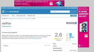 
                            7. ooVoo | heise Download