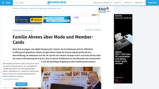 
                            9. OP-Interview - Familie Ahrens über Mode und Member-Cards – op ...