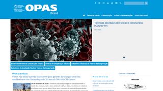 
                            2. OPAS/OMS Brasil - Início