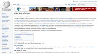 
                            2. OPC Foundation - Wikipedia