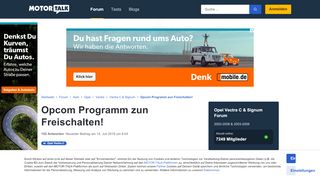 
                            3. Opcom Programm zun Freischalten! - Seite 5 - http://... - Motor-Talk