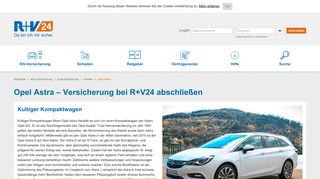 
                            7. Opel Astra Autoversicherung: Günstige Kfz-Versicherung für Opel Astra