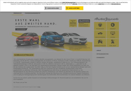 
                            13. Opel - Auto-Jacob GmbH - Gebrauchtwagen