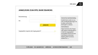 
                            2. Opel Bank Login – Opel Bank