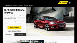 
                            11. Opel Försäkring: Bilförsäkring i samarbete med Opel