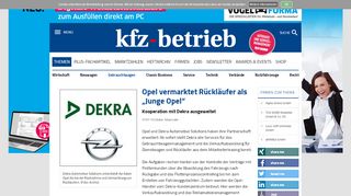 
                            6. Opel vermarktet Rückläufer als „Junge Opel“