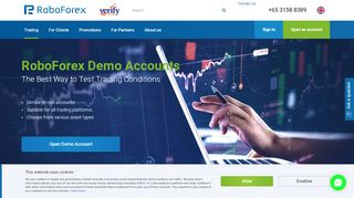 
                            9. Open a Demo Account | Forex Broker - RoboForex