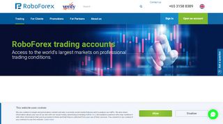 
                            7. Open a Trading Account | Forex Broker - RoboForex