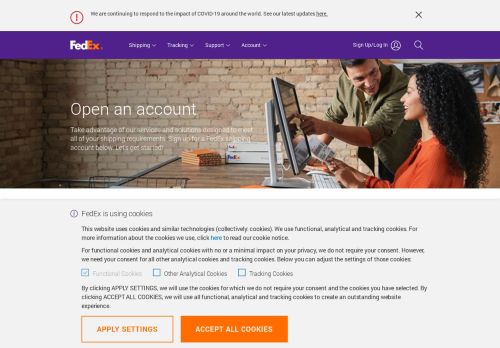 
                            8. Open Account | FedEx Ireland