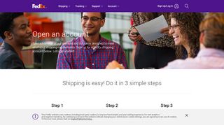 
                            4. Open Account | FedEx South Africa