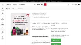 
                            6. Open An Account - Edgars