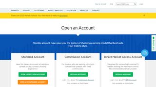 
                            5. Open an Account | FOREX.com
