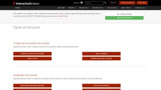 
                            7. Open an Account | Interactive Brokers