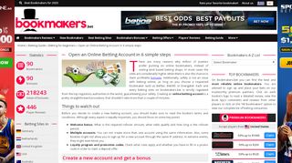 
                            8. Open an Online Betting Account | How to register on bookmakers