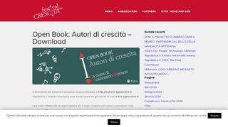 
                            13. Open Book: Autori di crescita – Download « Festival della Crescita™