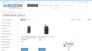 
                            12. Open Box Radio Deals - Amerizon Wireless