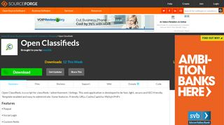 
                            5. Open Classifieds download | SourceForge.net