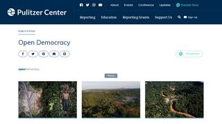 
                            12. Open Democracy | Pulitzer Center