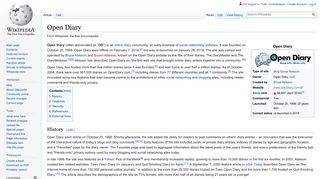 
                            2. Open Diary - Wikipedia