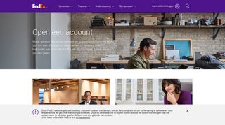 
                            4. Open een account | FedEx