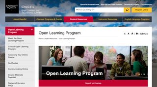 
                            9. Open Learning Program - UofG OpenEd