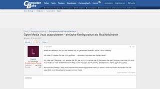 
                            8. Open Media Vault ausprobieren - einfache Konfiguration als ...