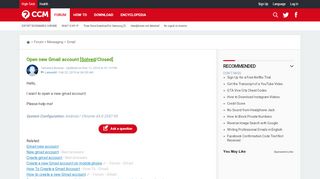 
                            7. Open new Gmail account [Solved] - Ccm.net