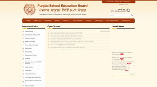 
                            7. Open School - PSEB, Phase 8 Mohali, Punjab