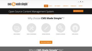 
                            13. Open Source Content Management System : : CMS Made Simple