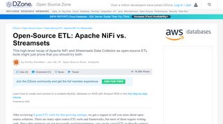 
                            7. Open-Source ETL: Apache NiFi vs. Streamsets - DZone Open Source