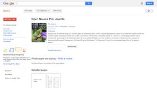 
                            6. Open Source Pro: Joomla