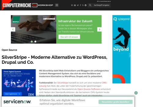 
                            6. Open Source: SilverStripe - Moderne Alternative zu WordPress ...