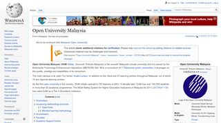 
                            13. Open University Malaysia - Wikipedia