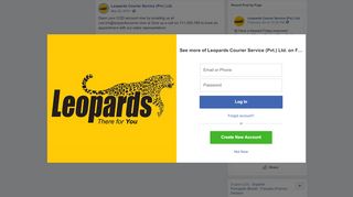 
                            7. Open your COD account now by emailing us... - Leopards ...