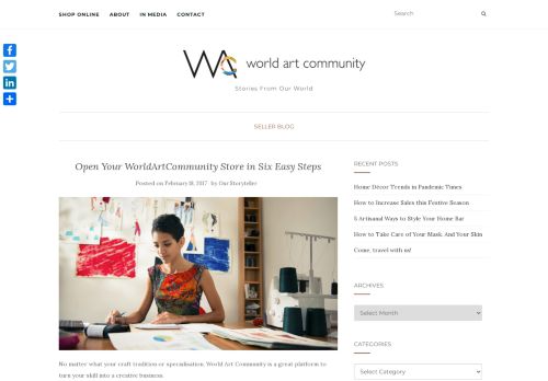 
                            7. Open Your WorldArtCommunity Store in Six Easy Steps | Blog