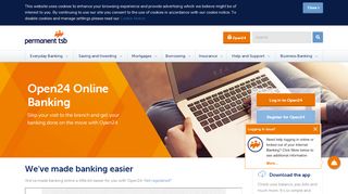 
                            8. Open24 Internet Banking - Online Banking | permanent tsb