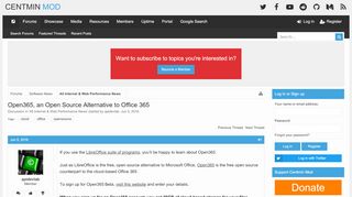 
                            11. Open365, an Open Source Alternative to Office 365 | Centmin Mod ...