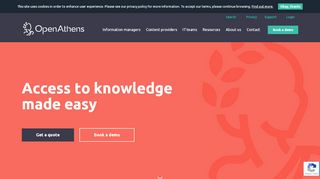 
                            6. OpenAthens | Single sign-on, identity & access management software