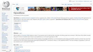 
                            5. OpenAthens - Wikipedia