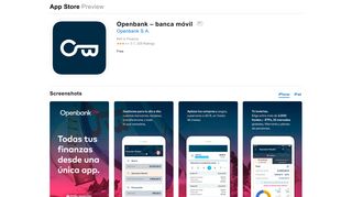 
                            7. Openbank – banca móvil on the App Store - iTunes - Apple