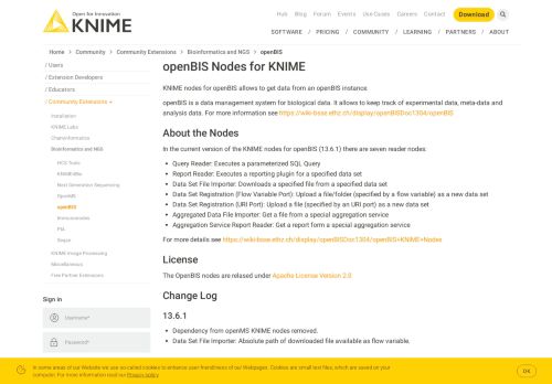
                            8. openBIS Nodes for KNIME | KNIME